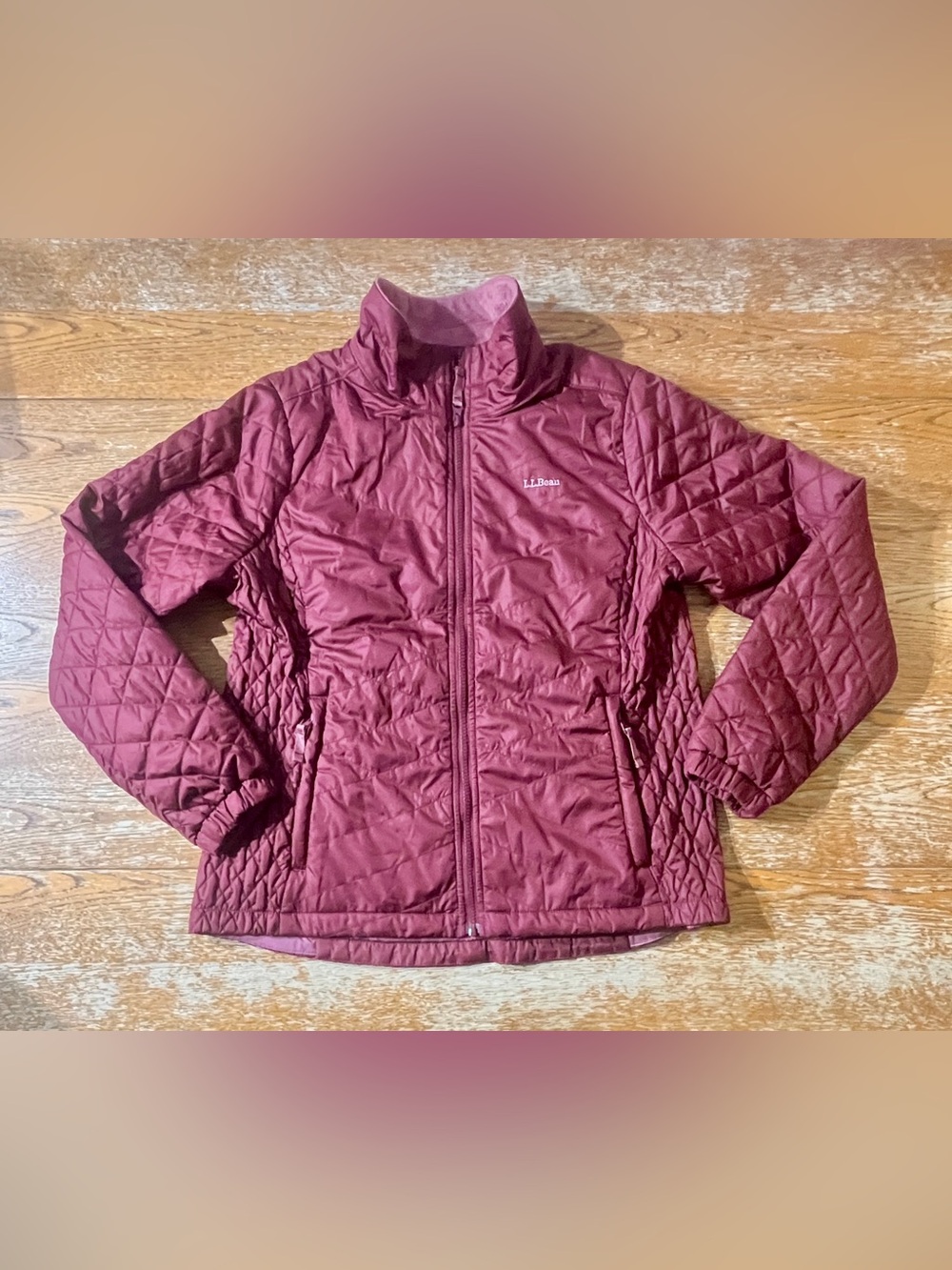 L.L.Bean Women's Fleece-Lined PrimaLoft Jacket Size Large